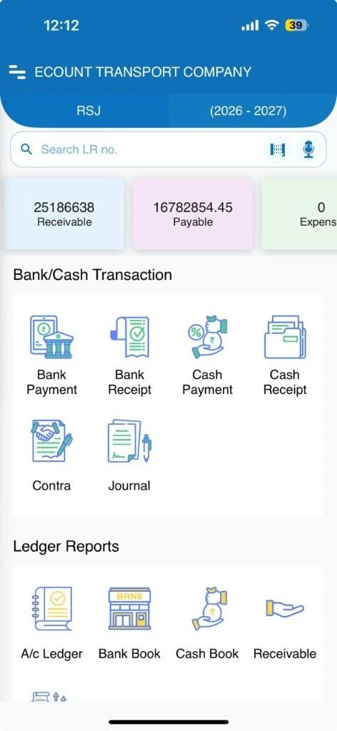 Bank and cash transactions