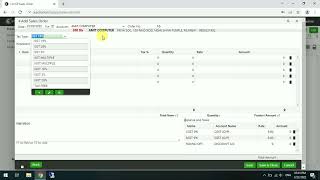 Create Sales Order In eCount Software