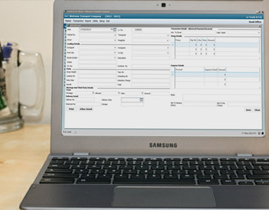 lorry transport software